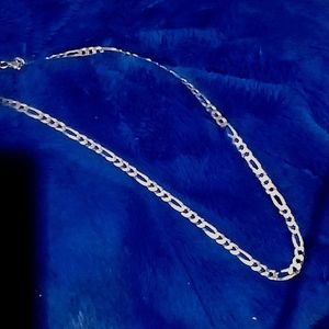 Silver chain solid silver 925 stamped Italia silver large length